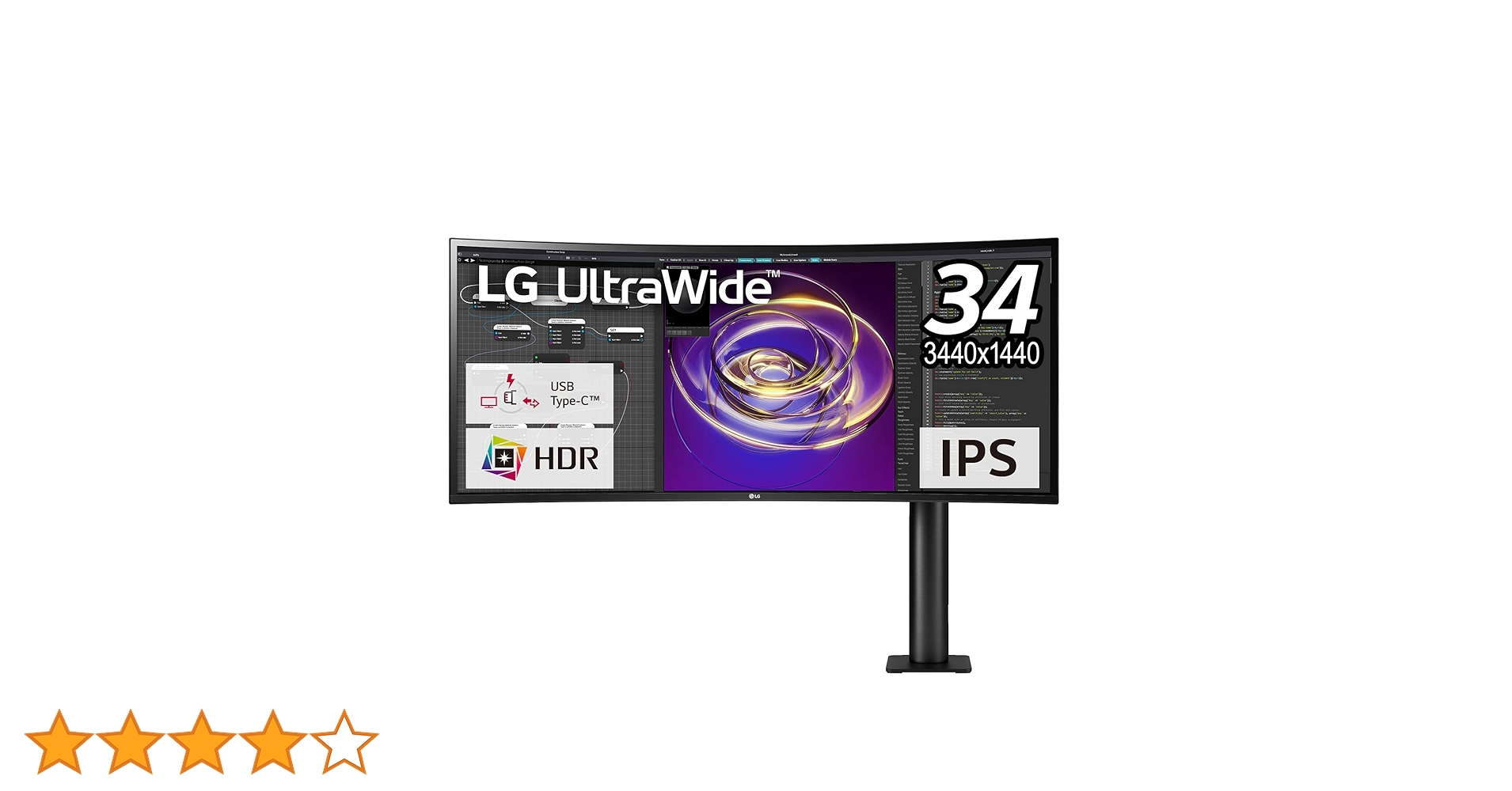 Amazon.co.jp: LG エルゴノミクススタンド モニター ディスプレイ